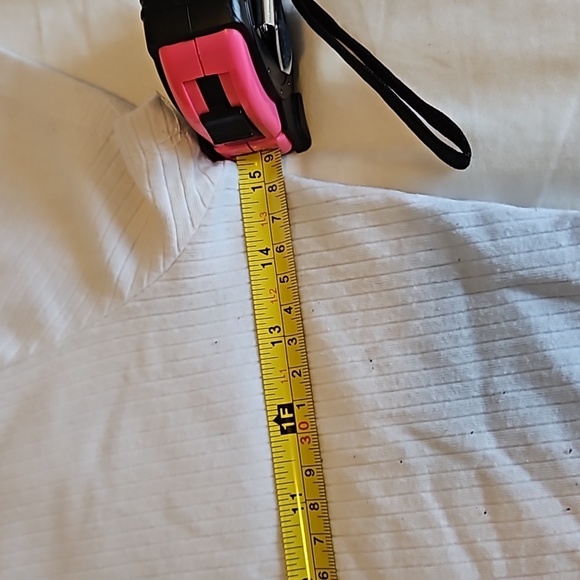 🩴 White Cropped Tshirt Size M - Picture 3 of 5